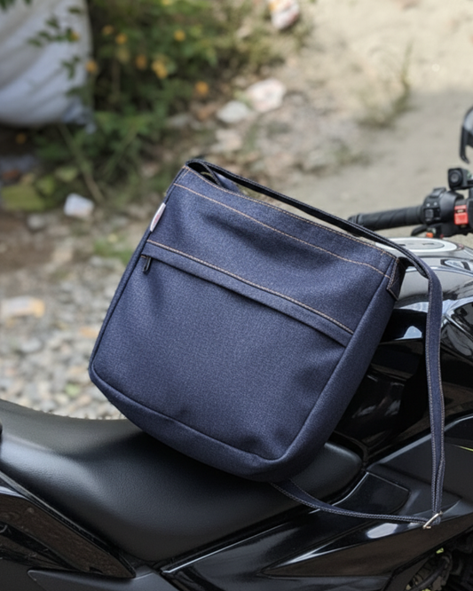 Denim Crossbody Bag